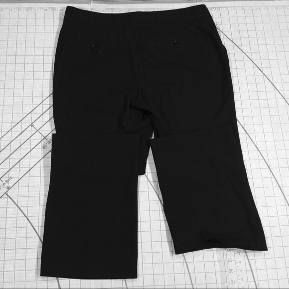 DONATED! 💕Talbots Classic Black Dress Pants - Picture 2 of 6